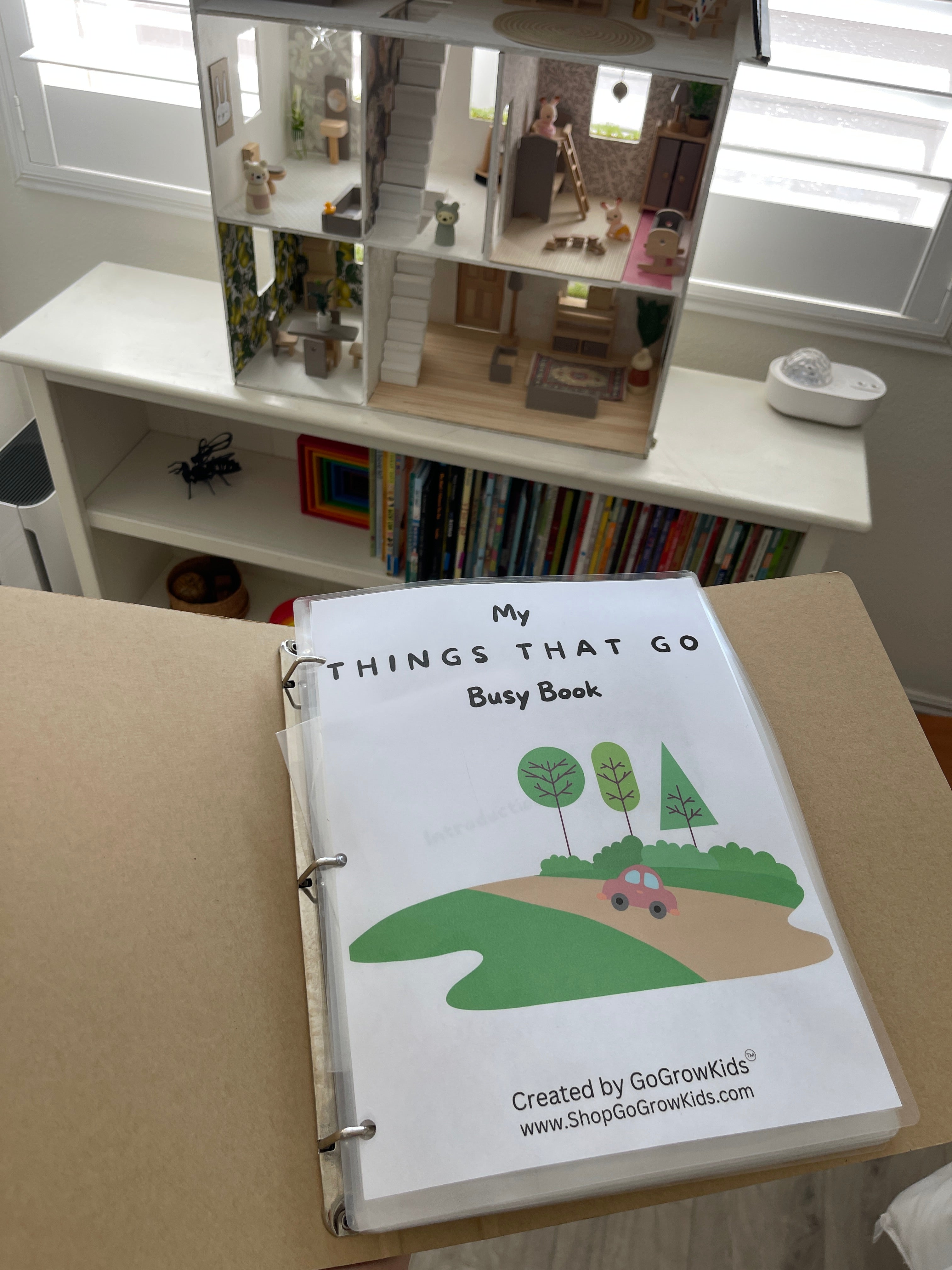 "Things That Go" Printable Busy Book